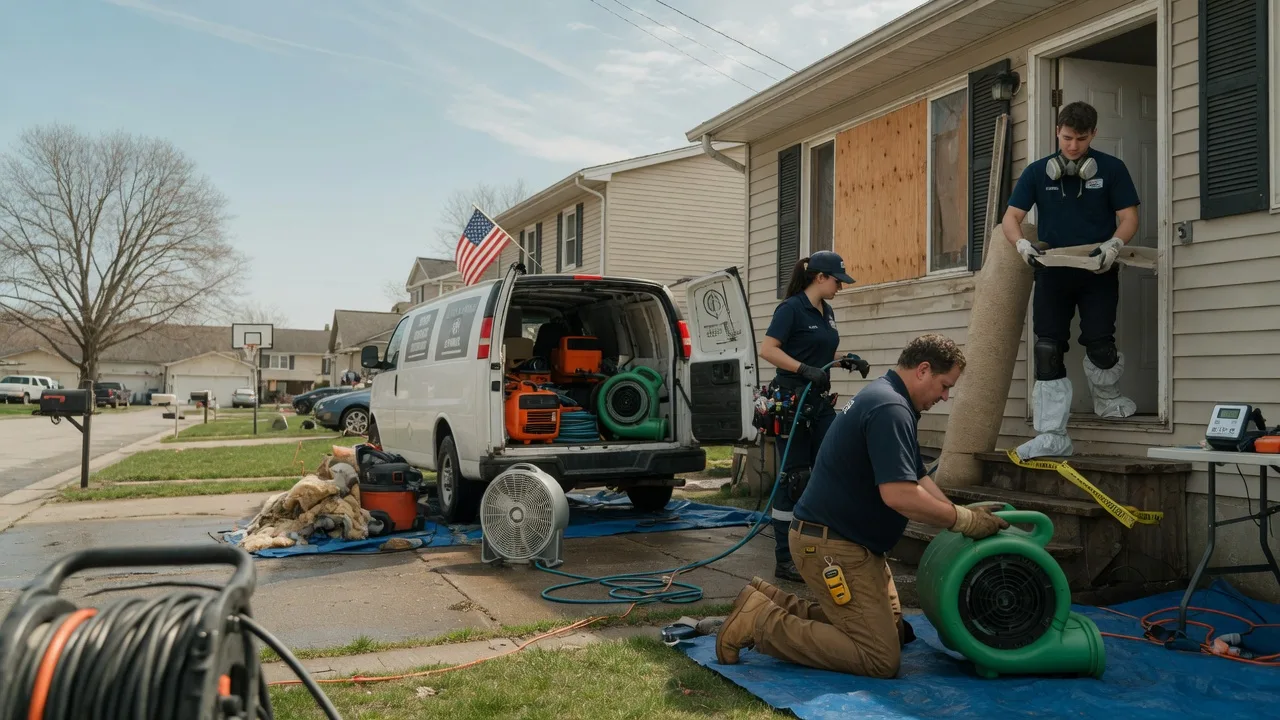 Water Damage Restoration in Glandorf, OH near me